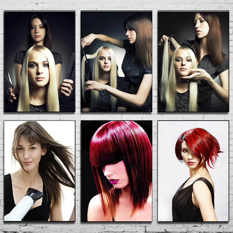 Spa Wellness Images - SPA Hairstyle Posters Cosmetic Hair Salon