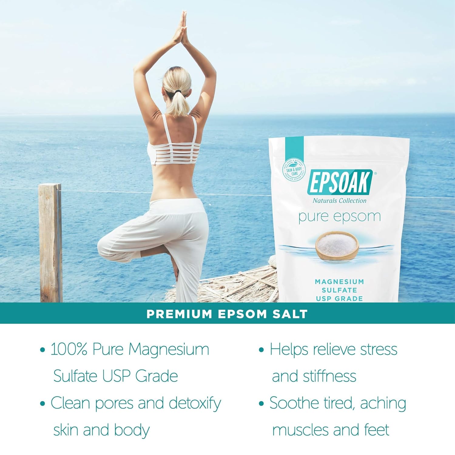 Epsom Salt 5 lb. Magnesium Sul - Epsom Salt Bag ulasan dan harga