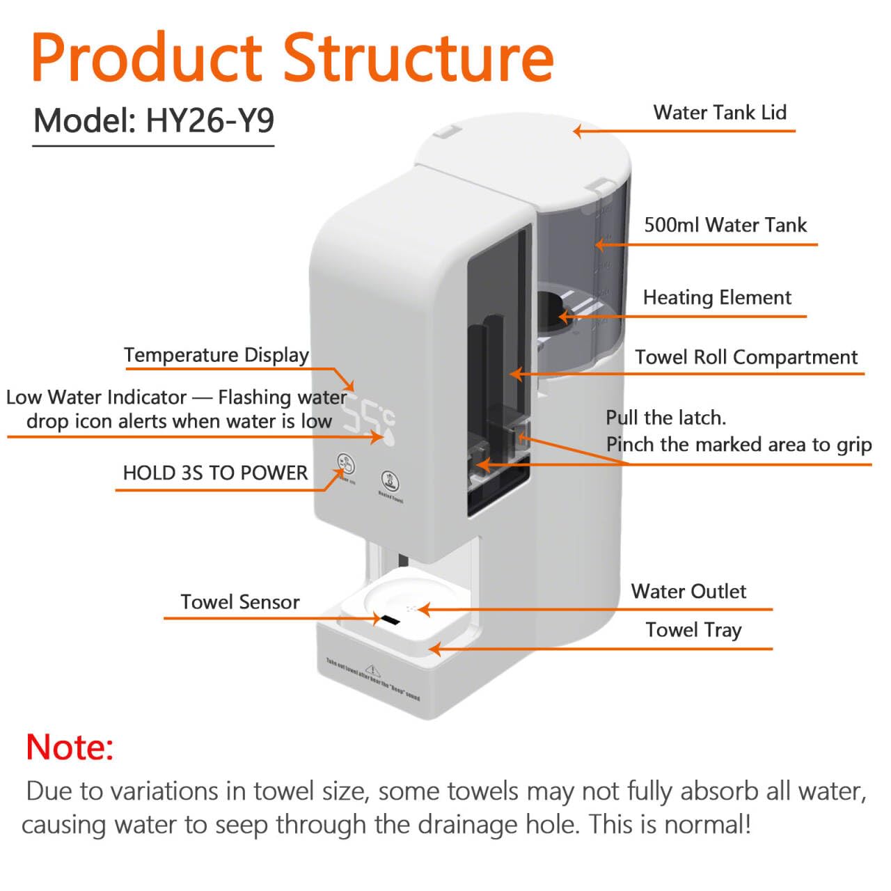 Hot Towel Warmer Dispenser for - Spa Wellness Images ulasan dan harga